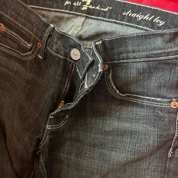 Authentic 7 for all Mankind women jeans size 28 - Picture 4 of 4